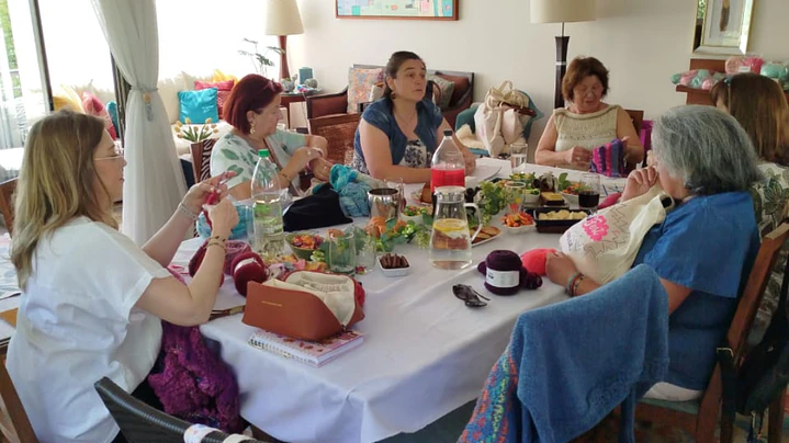 Taller de Tejido Artistico Ñuñoa Sábado 20 de junio 1