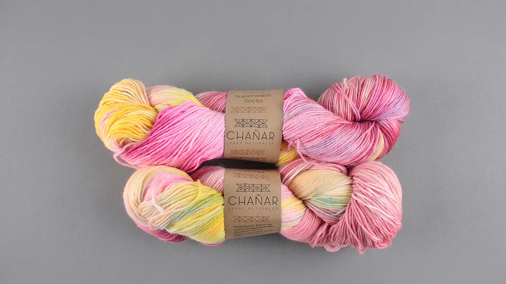 Merino Fingering Rainbow 1