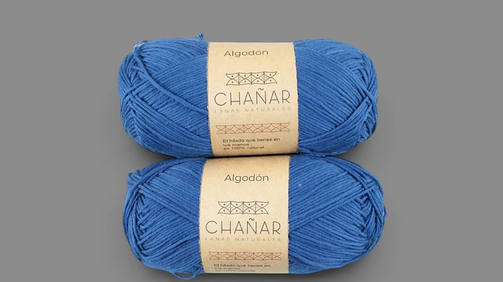 Algodón DK Azul Rey 1