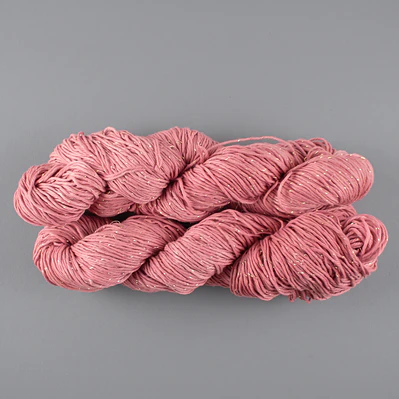 Algodón Lurex Coral