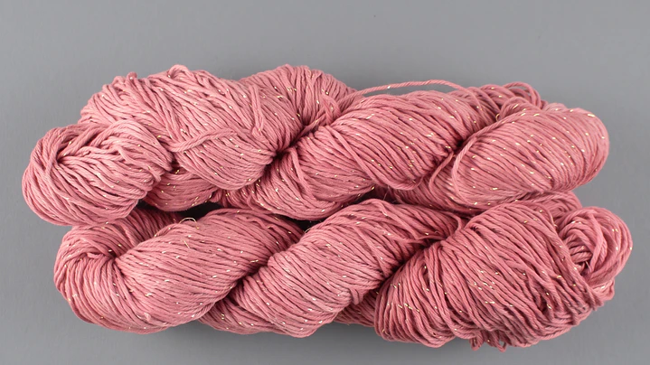 Algodón Lurex Coral 1