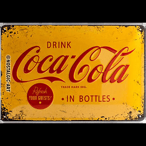 Coca Cola amarelo