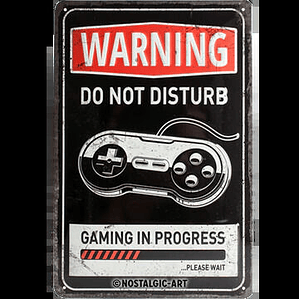 Warning game in progress