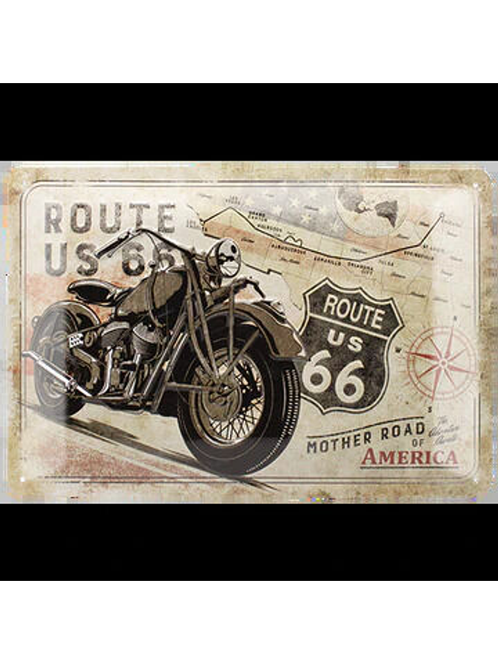 Route 66 mapa 1