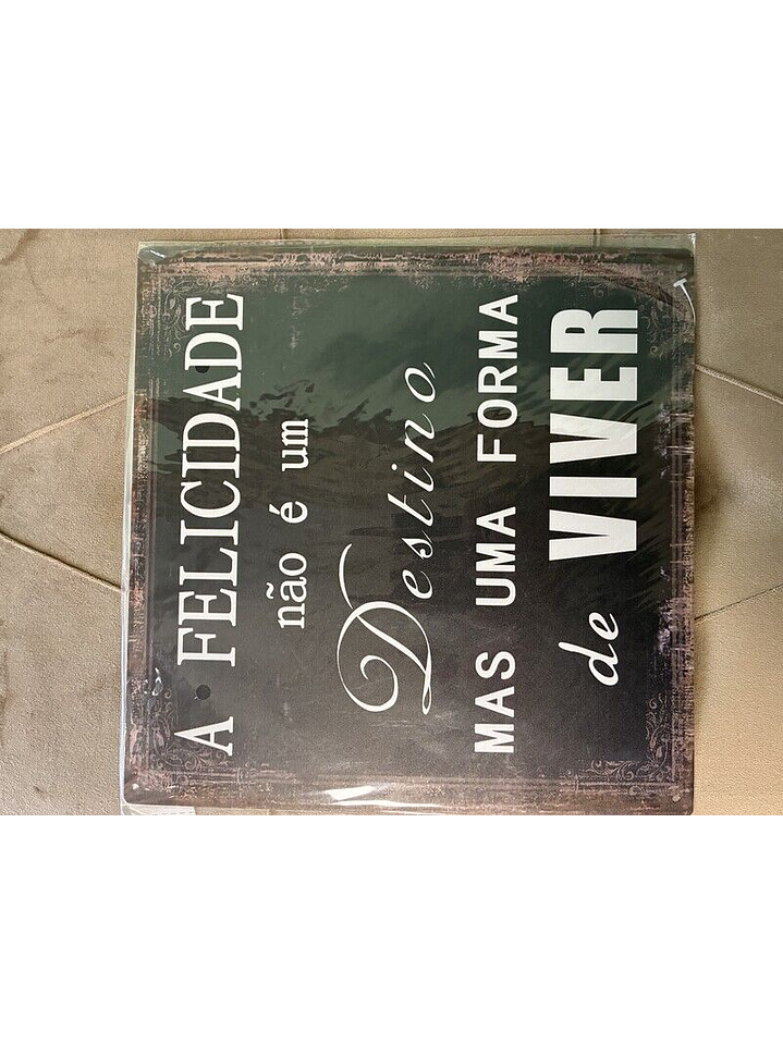 A felicidade 30x30cm 1
