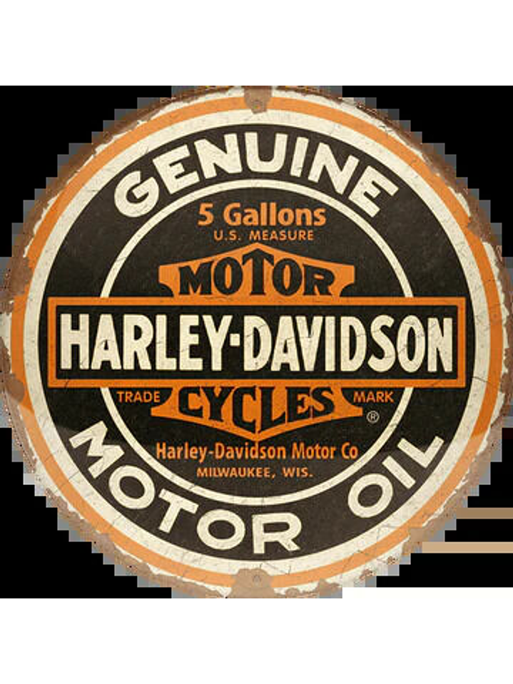 Harley  Davison Redonda 1