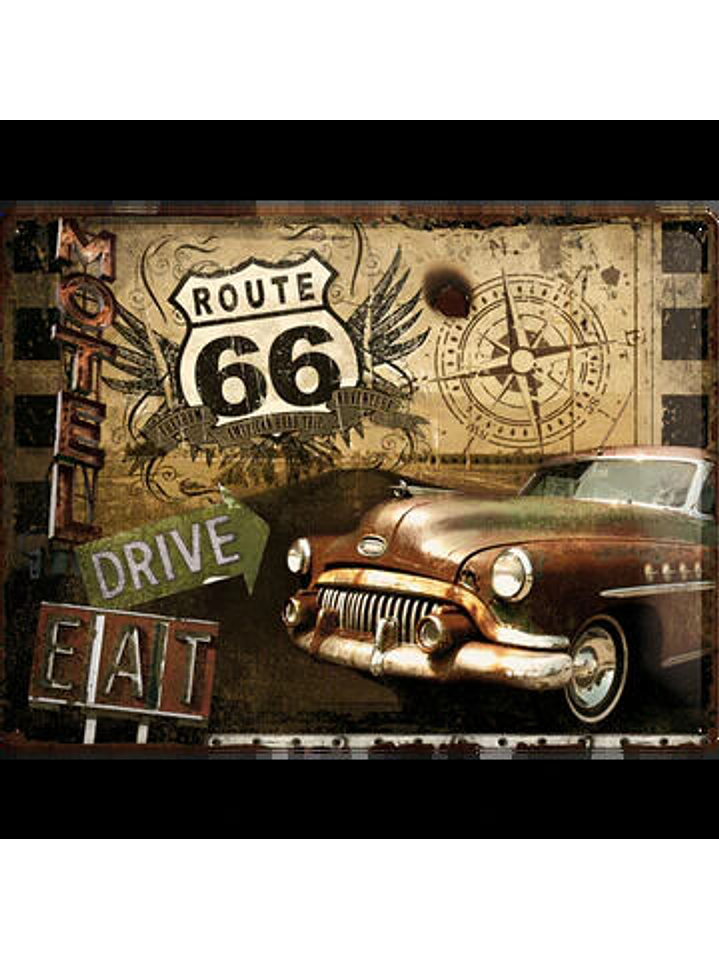 ROUTE 66 30X40 1