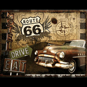 ROUTE 66 30X40