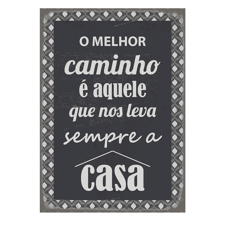 O MELHOR CAMINHO 23,5cm x 33cm x 1,5cm 1