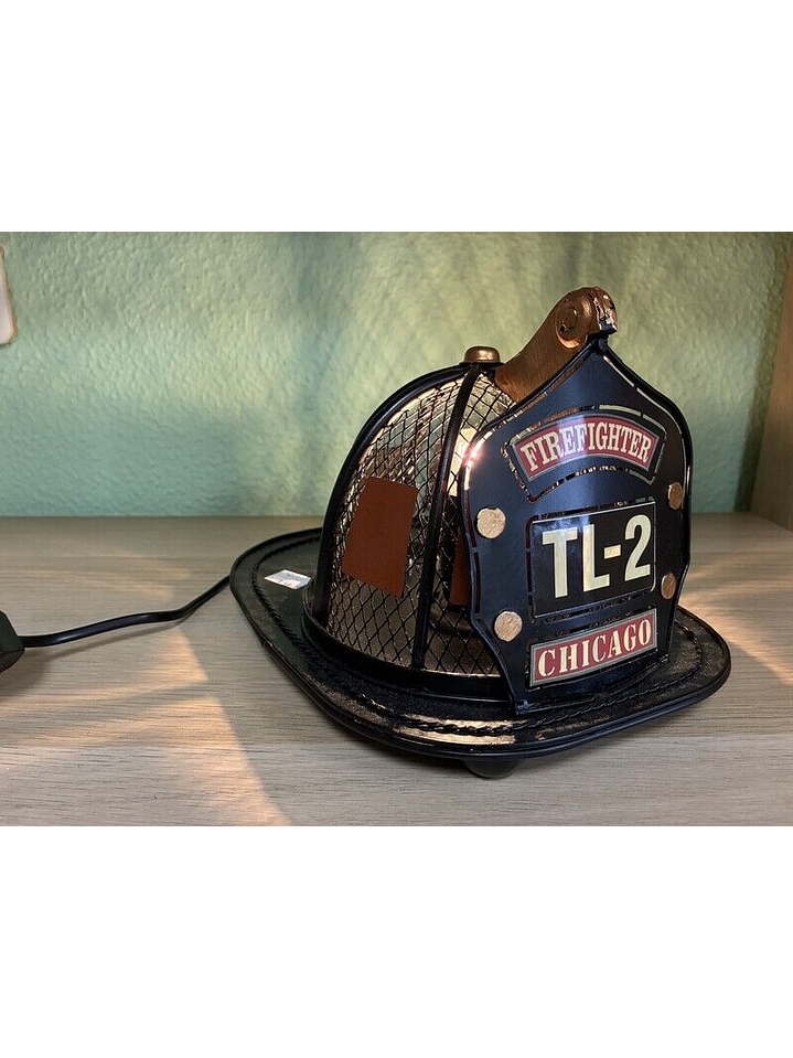 CANDEEIRO DE MESA METAl preto 20X25X16cm 1