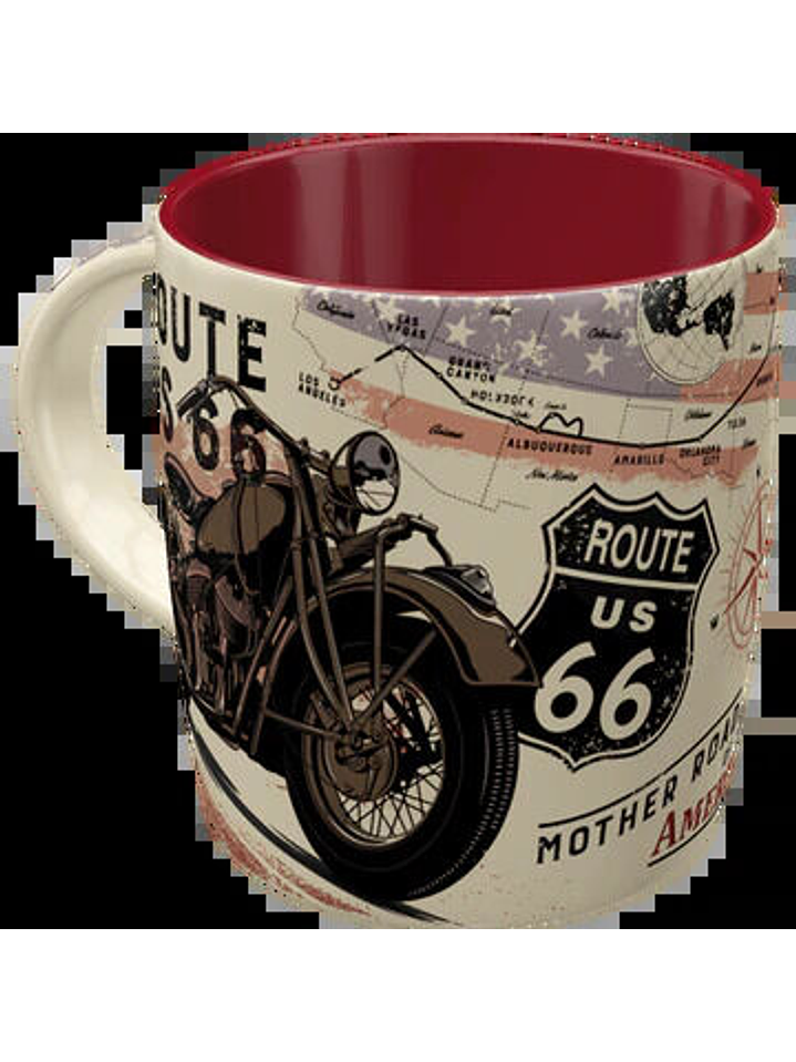 ROUTE 66 MAP CANECA 1