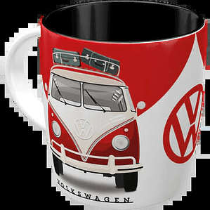 VW VERMELHA CANECA