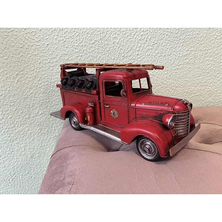 Carro de Bombeiro 32x14x12cm 1