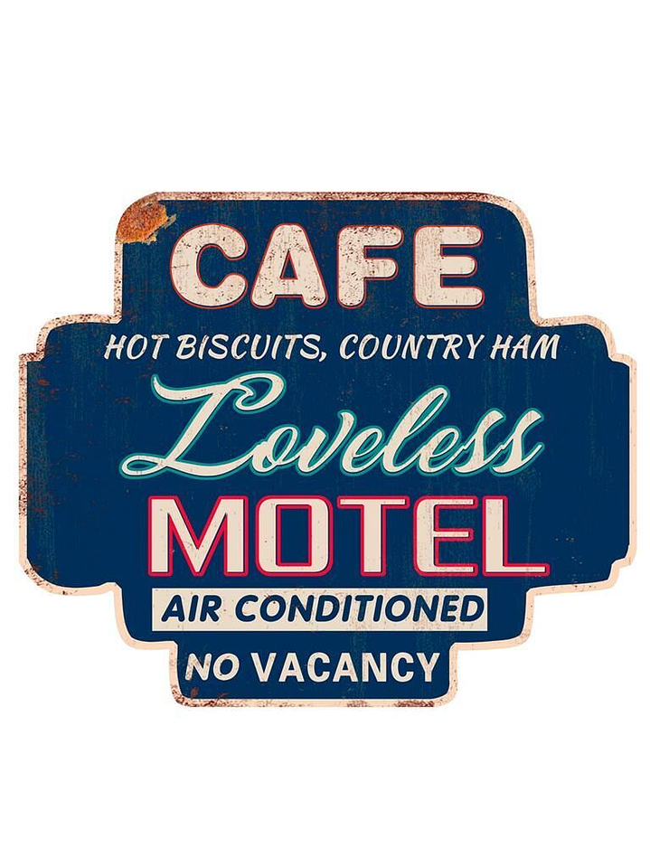 PLACA cafe motel 60X50CMS 1