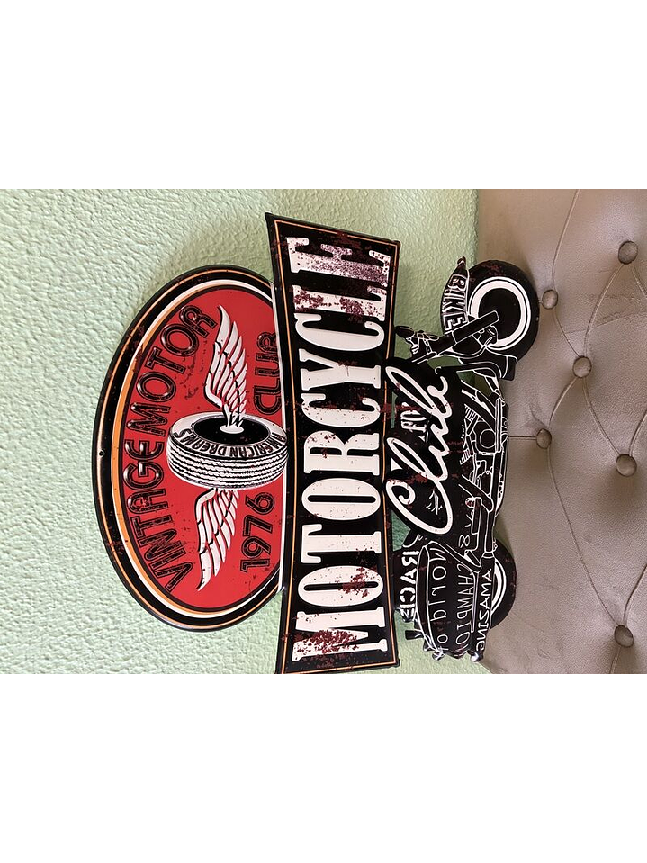 VINTAGE MOTORCYCLE 50cmx50cm 1