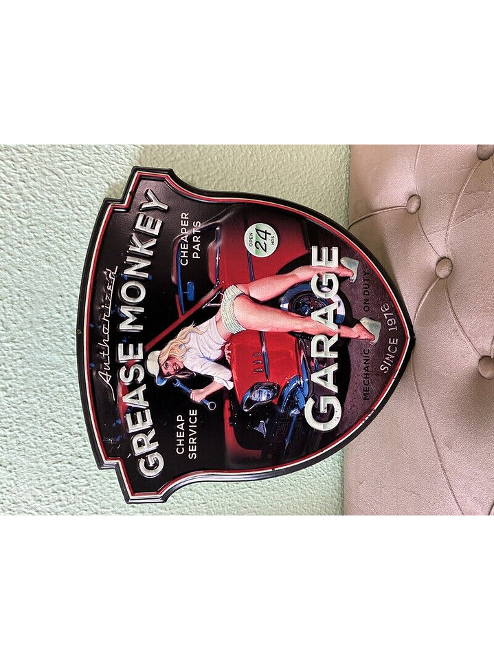 GREASE MONKEY 40cmx38cm 1