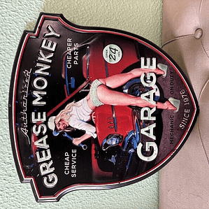 GREASE MONKEY 40cmx38cm