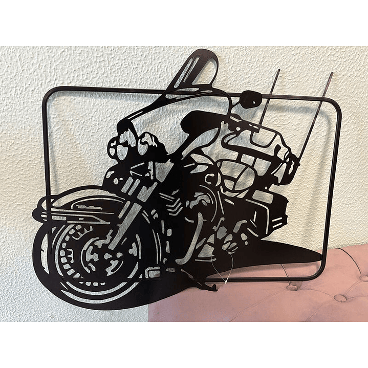 Mota de Metal 63cmx55cm 1