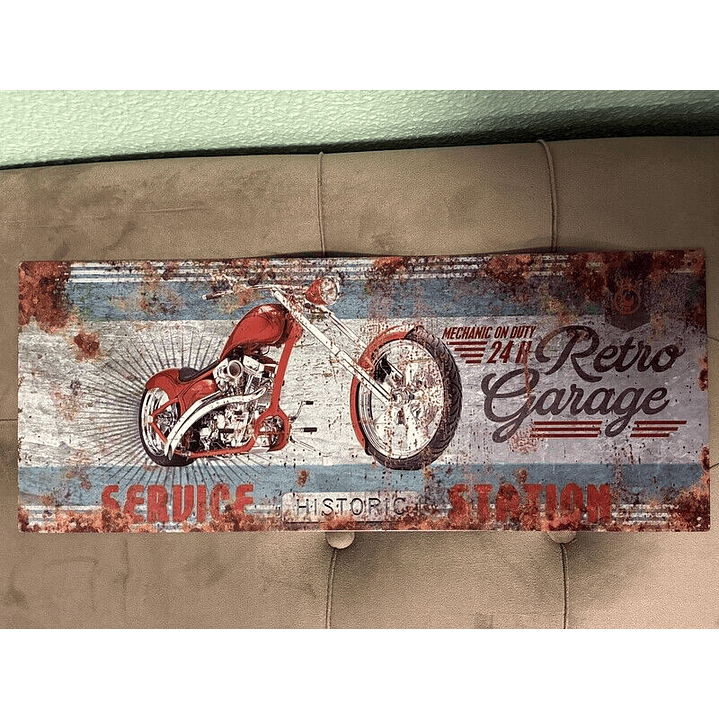 Retro Garage 50x20cm 1