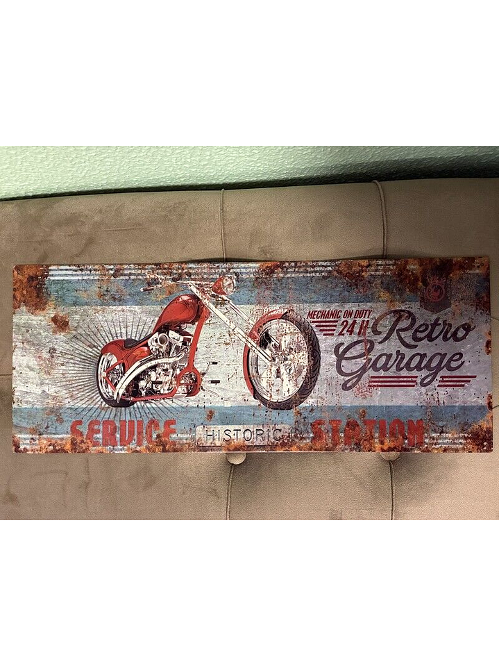 Retro Garage 50x20cm 1