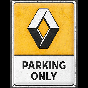 RENAULT PARKING ONLY