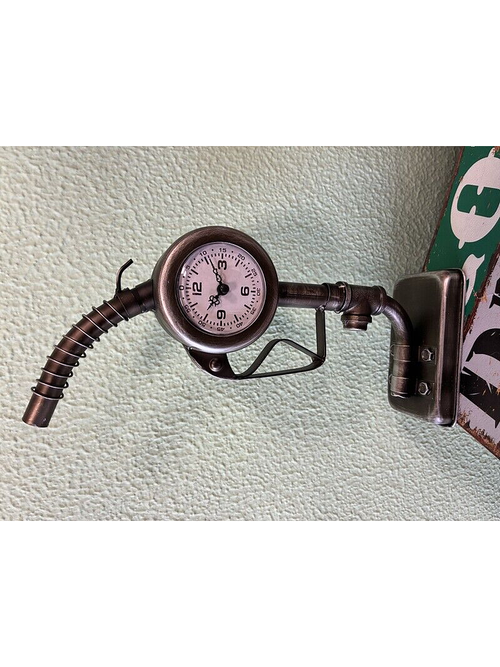 RELOGIO PISTOLA DE GAS METAL 36X15X8cm 1