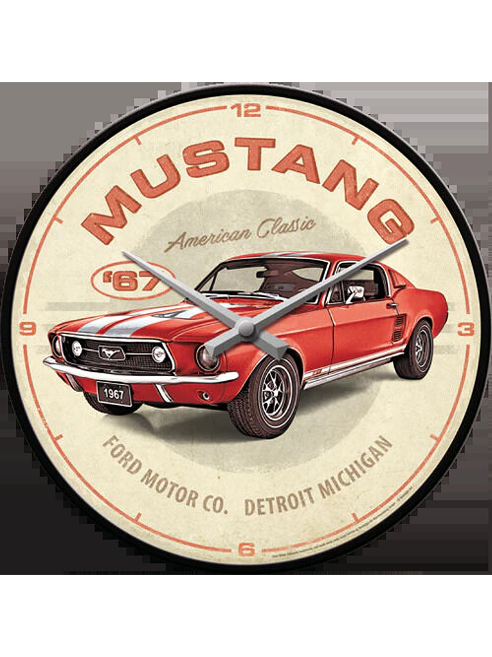 Relogio Parede Mustang 1