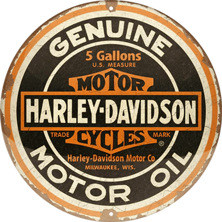 Harley  Davison Redonda 1