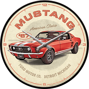 Relogio Parede Mustang