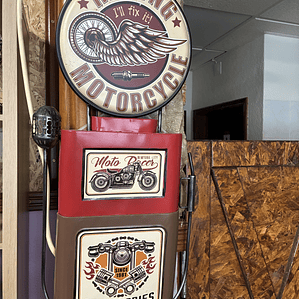 Racing Motorcycle 79x40cm