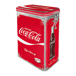 COCA COCA CAIXA COM FECHO