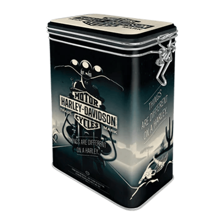 Harley  Davison  caixa com fecho 1