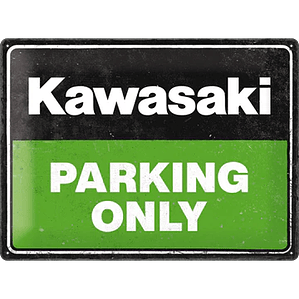 Kawasaki parking only
