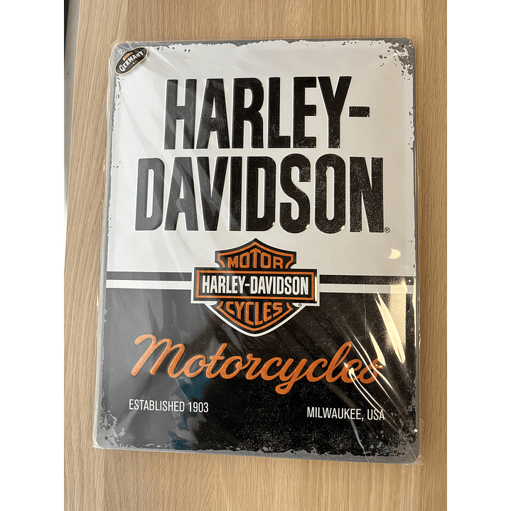 Harley  Davison MOTOCRCYCLES 30X40 1