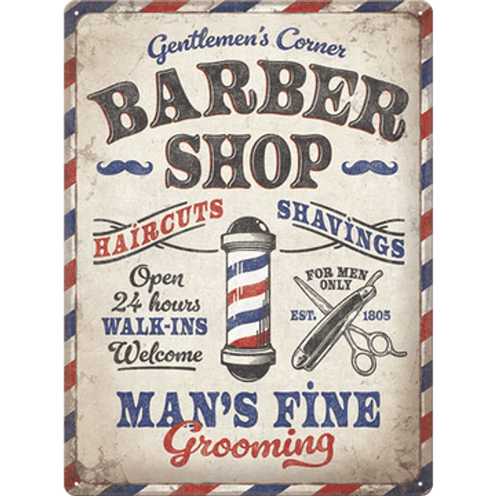 BARBER SHOP 30X40 1