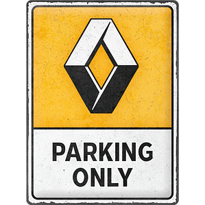 RENAULT PARKING ONLY