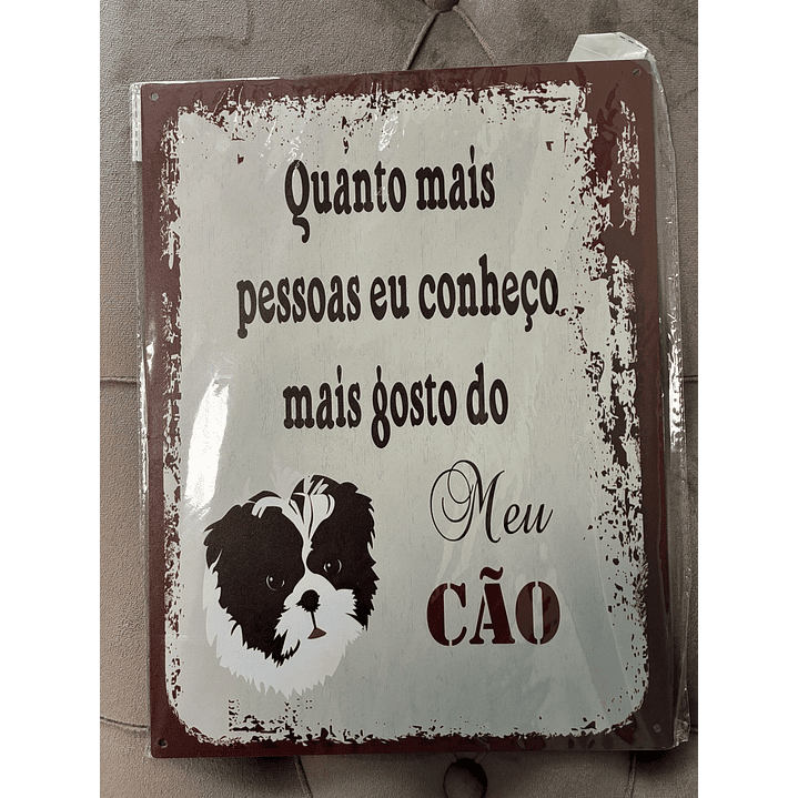 Meu cao 33x25cm 1