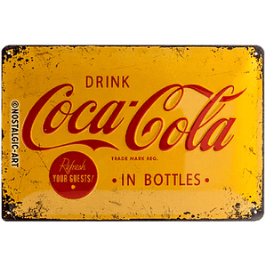 Coca Cola amarelo