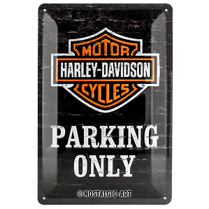 Harley  Davison Parking only