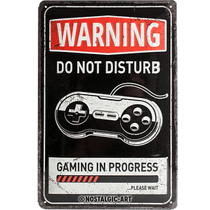 Warning game in progress