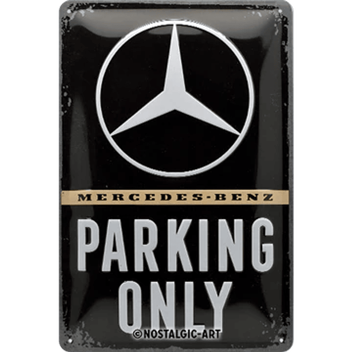 Mercedes-Benz parking only 1