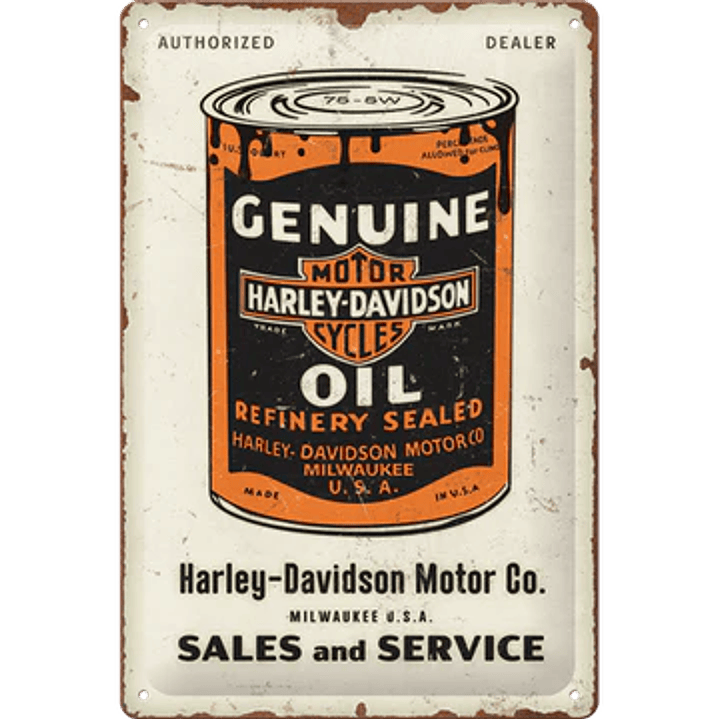Harley  Davison Genuine Oil 1