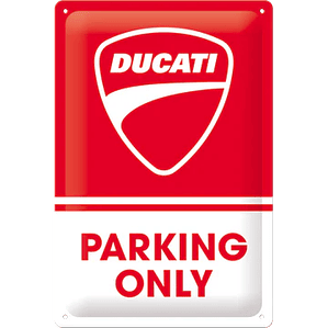 Ducati parking only