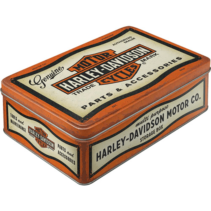 Harley Davison caixa flat 1