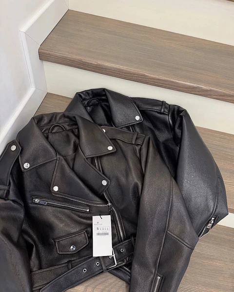 CAZADORA BIKER POCKET 