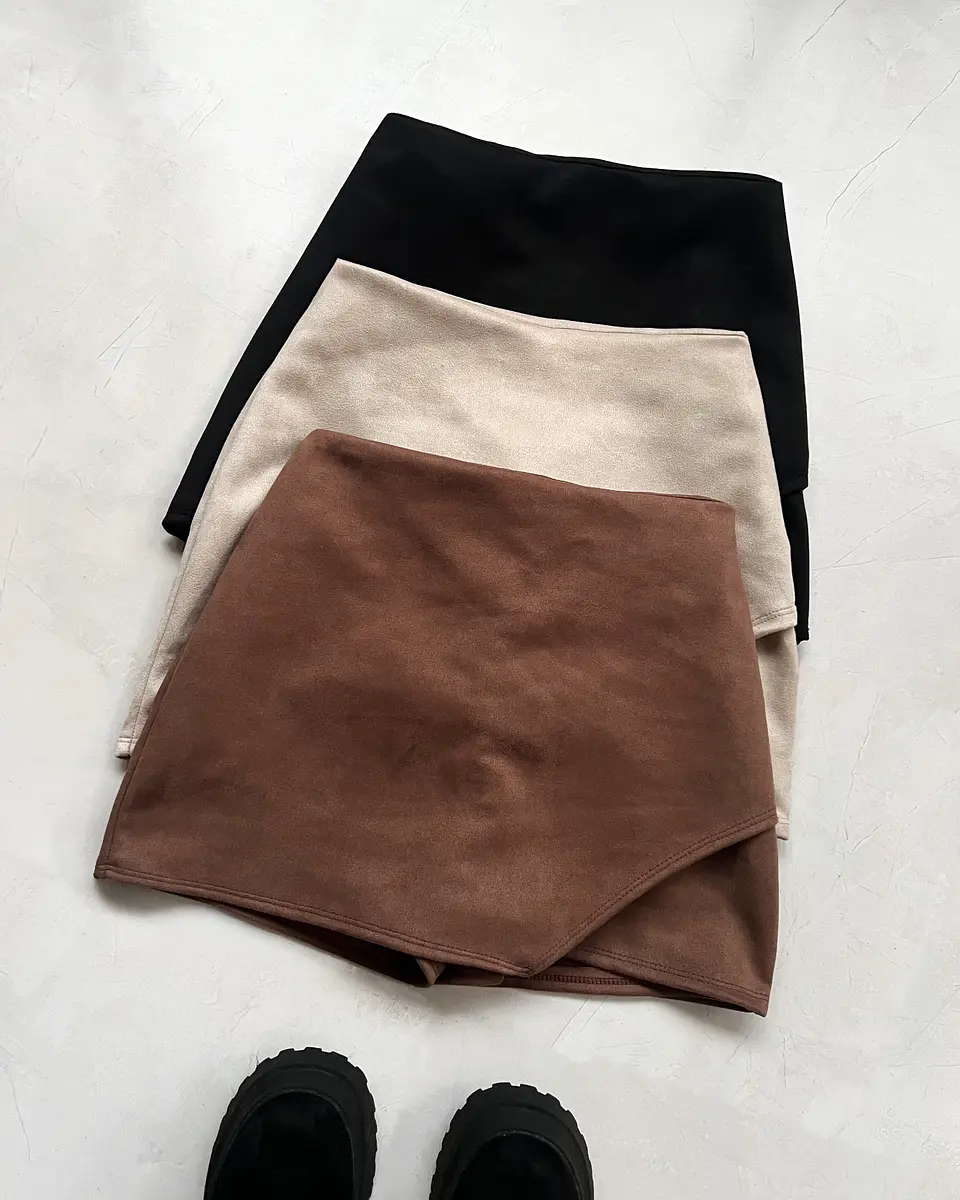 Falda Suede (Con short interno) 1