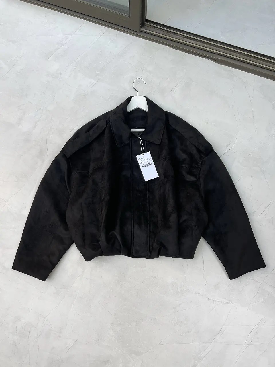 Chaqueta Bomber Suede 2