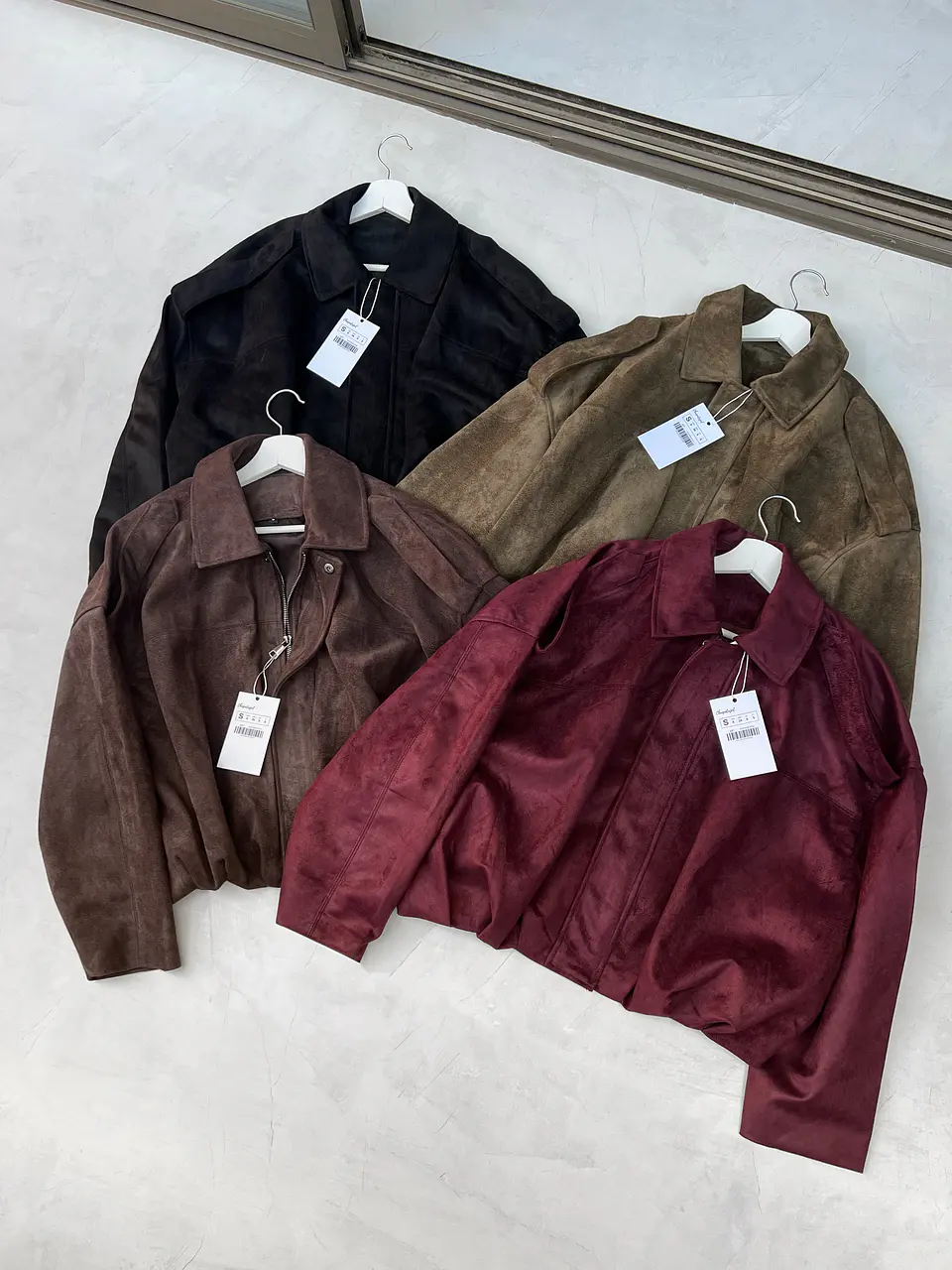 Chaqueta Bomber Suede 1