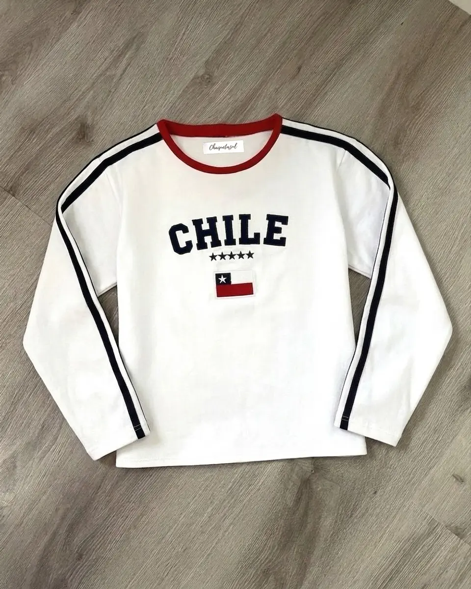 Baby Tee Chile Manga larga 4