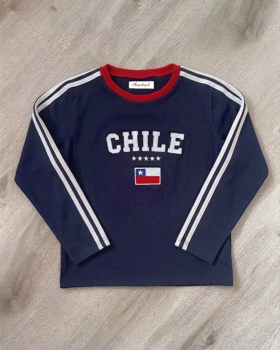 Baby Tee Chile Manga larga 3